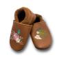 Preview: Krabbelschuhe Igel mit Feder - Kopie